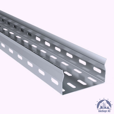 Лоток кабельный перфорированный 500х100 оцинкованный s=1.0 купить в Хабаровске