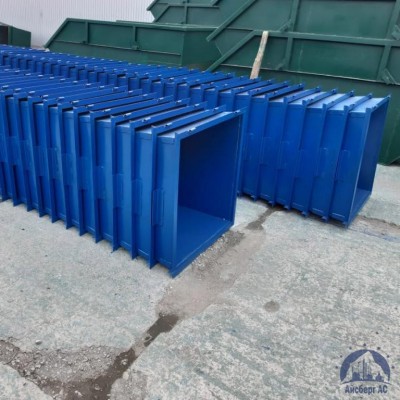 Контейнер металлический для мусора объём 1,1 м³ (евроформа)  купить в Хабаровске