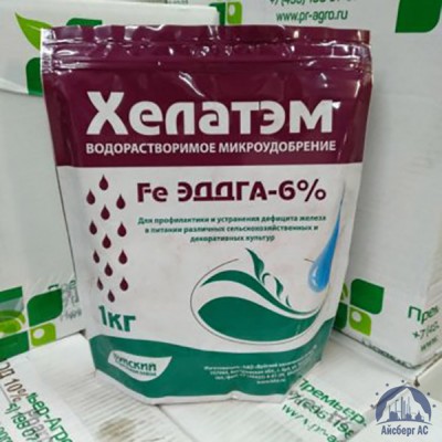 Удобрение ХЕЛАТЭМ Fe 6 Fe EDDHA (ЭДДГА) 6 % купить в Хабаровске