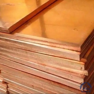 Лист медный 58х600х1500 мм М2М ГОСТ 1173-2006 купить в Хабаровске